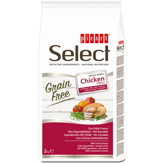 Picart Select Grain Free Chicken Menu