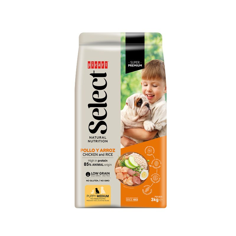 Picart Select Puppy Medium Chicken and Rice