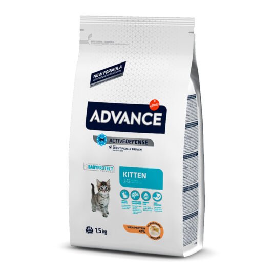 Advance Feline Kitten Pollo y Arroz
