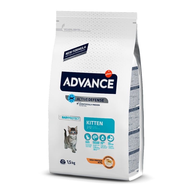 Advance Feline Kitten Pollo y Arroz