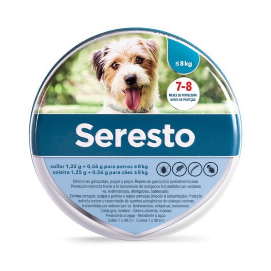 Collar antiparasitario Seresto -8kg