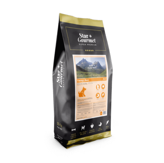 OFERTA Natura Gourmet Energy Buey 15Kg +Pack Prevendog 60cm 2 unidades