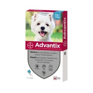 advantix perros 4-10kg pipetas antiparasitario