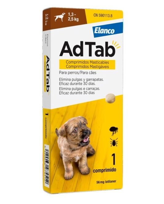 AdTab perros de 1,3 a 2,5 kg