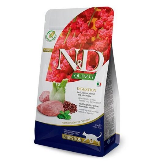 Farmina ND Cat Quinoa Digestion Cordero 5 KG