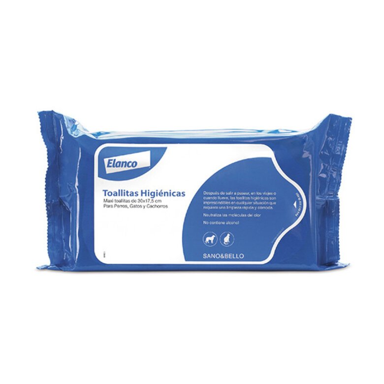 Elanco Toallitas Higiénicas para perros y gatos 35ml