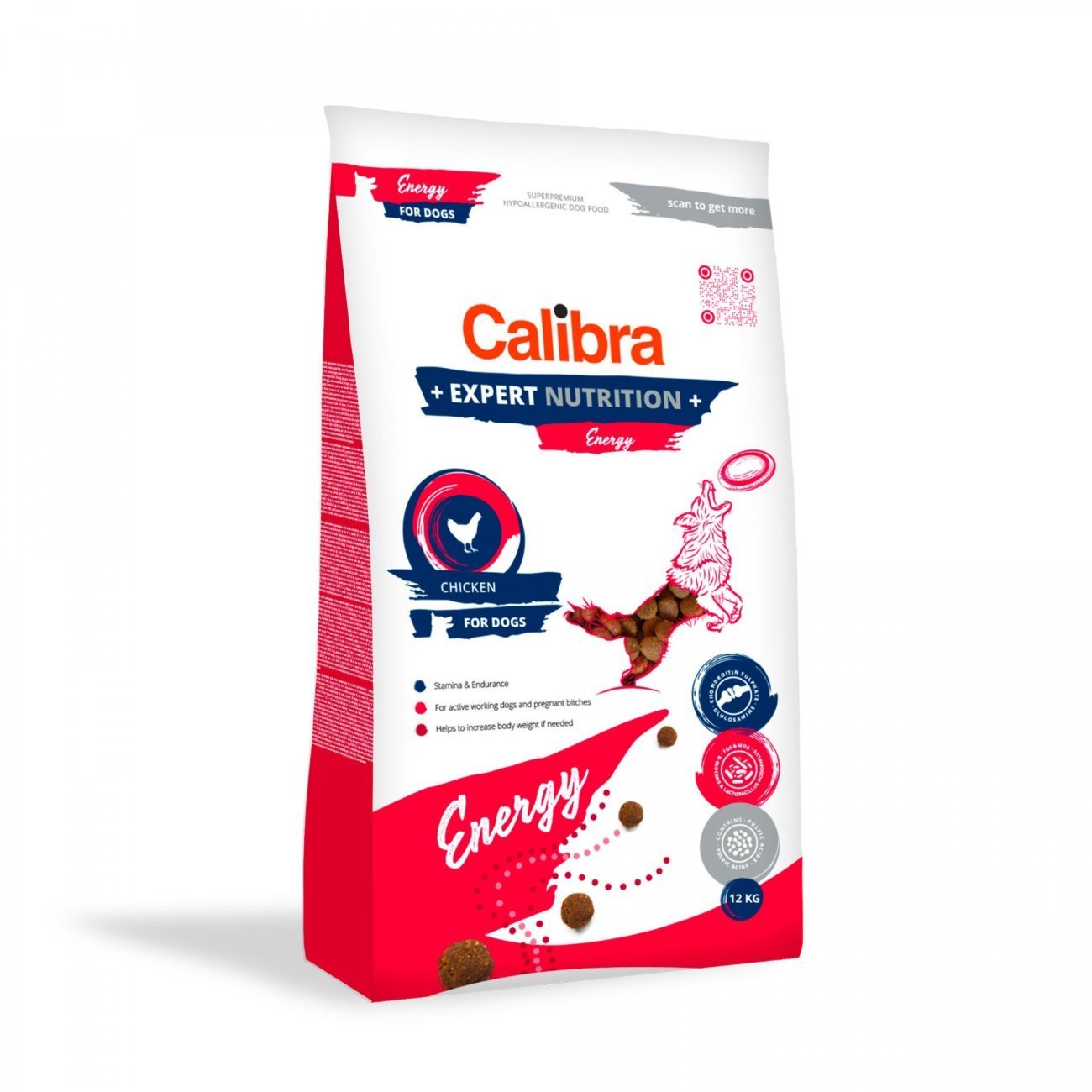 Calibra Dog Expert Nutrition Energy para Perros Activos — 12 kg