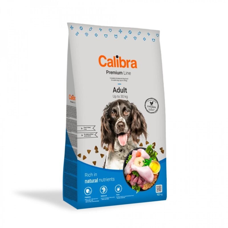 Calibra Dog Premium Line Adult Pollo para Perros — 12 kg