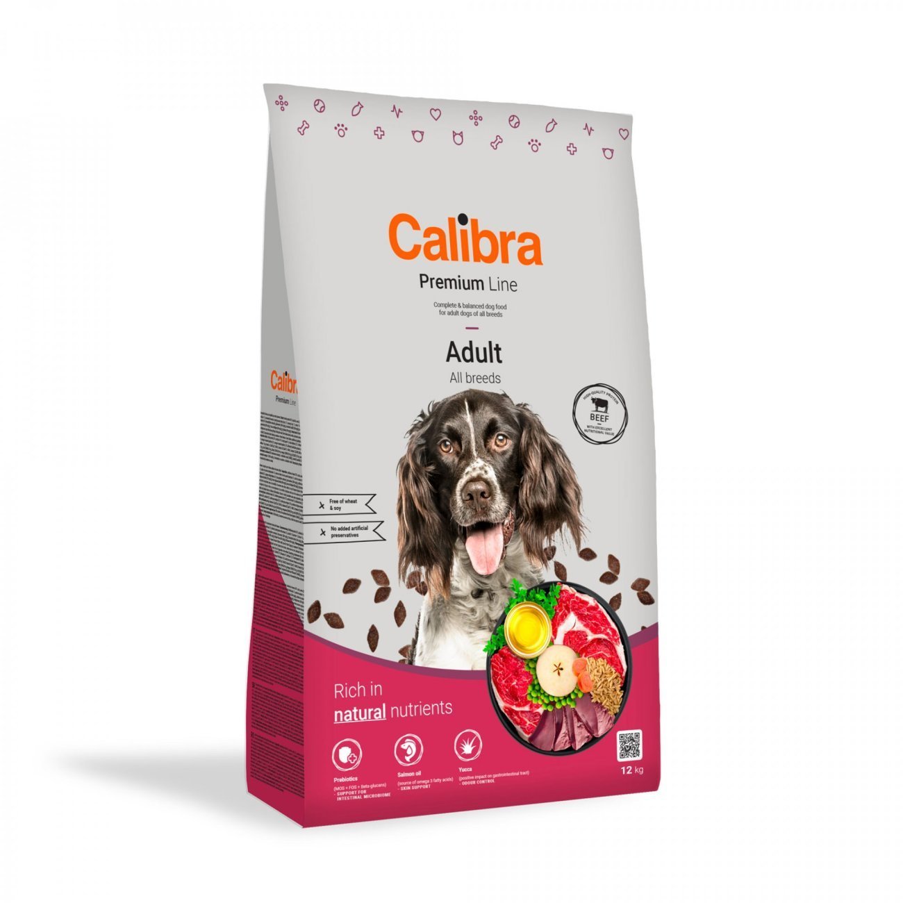 Calibra Dog Premium Line Adult Ternera para Perros — 12 kg