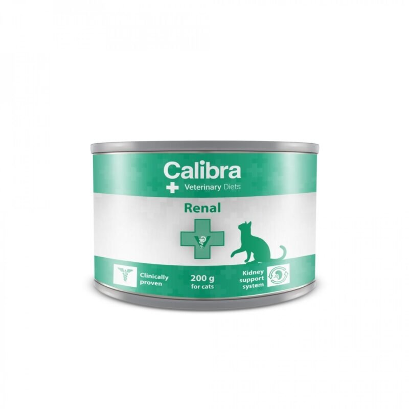 Calibra Veterinary Diets Renal Húmedo para Gatos — Lata 200 g