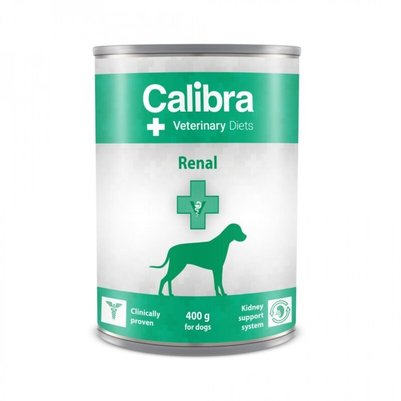 Calibra Veterinary Diets Renal Húmedo para Perros — Lata 400 g