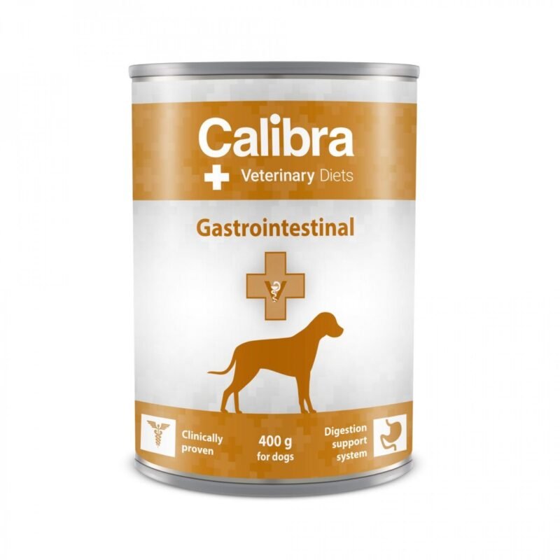 Calibra Veterinary Diets Gastrointestinal Húmedo para Perros — Lata 400 g
