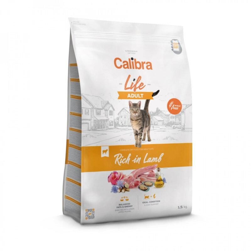Calibra Cat Life Adult Cordero para Gatos — 6 kg