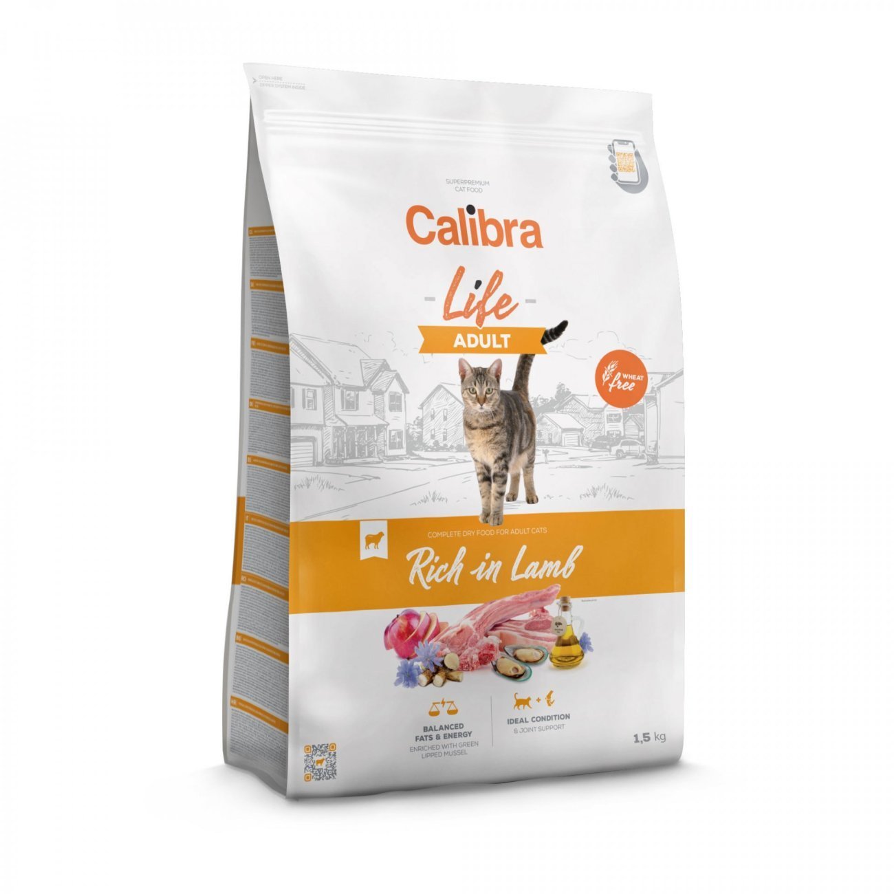 Calibra Cat Life Adult Cordero para Gatos — 6 kg