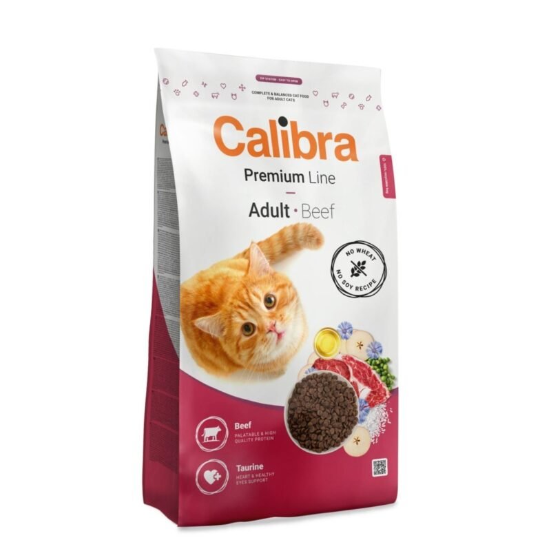 Calibra Cat Premium Line Adult Ternera para Gatos — 10 kg