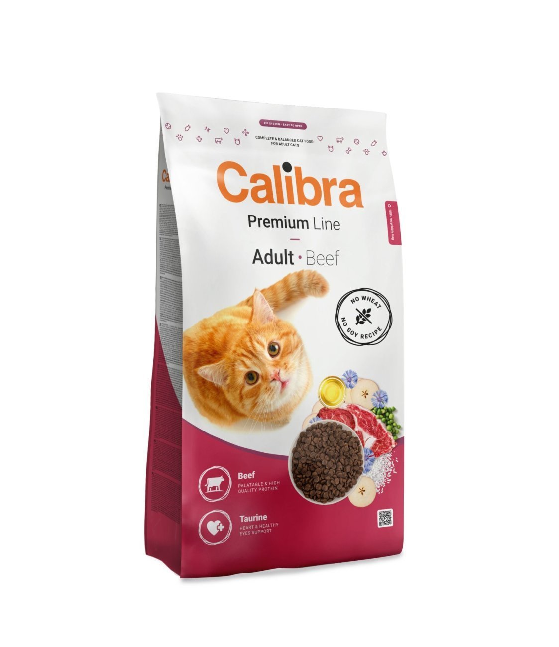 Calibra Cat Premium Line Adult Ternera para Gatos — 10 kg