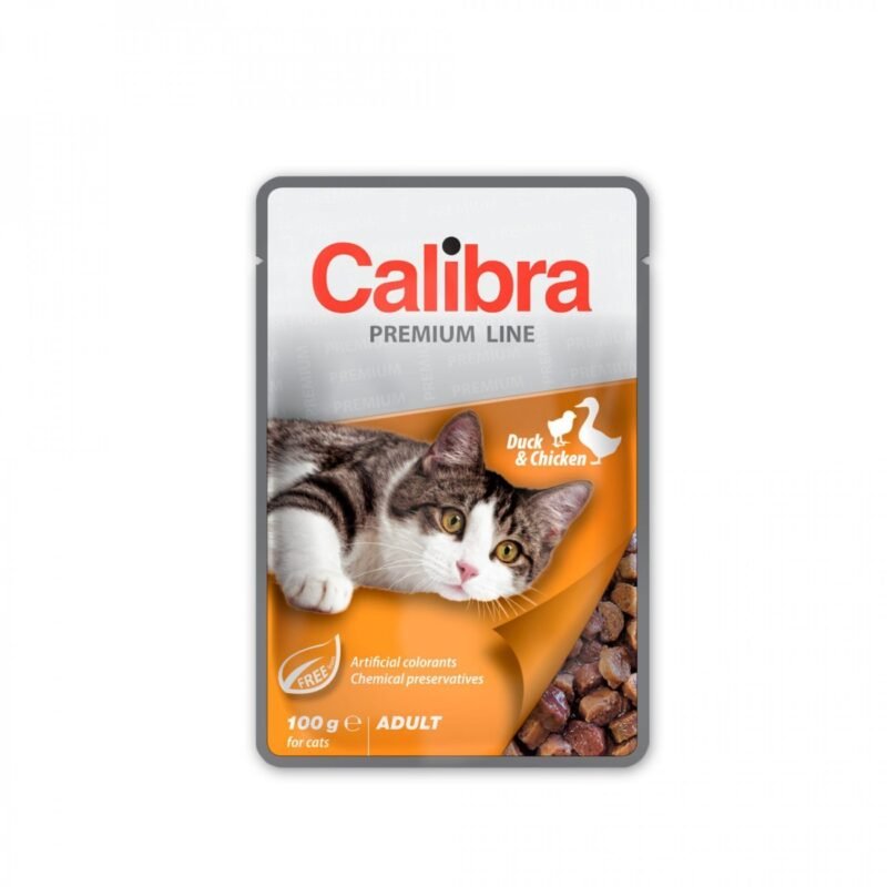 Calibra Cat Premium Adult Pato y Pollo para Gatos — Sobre 100 g