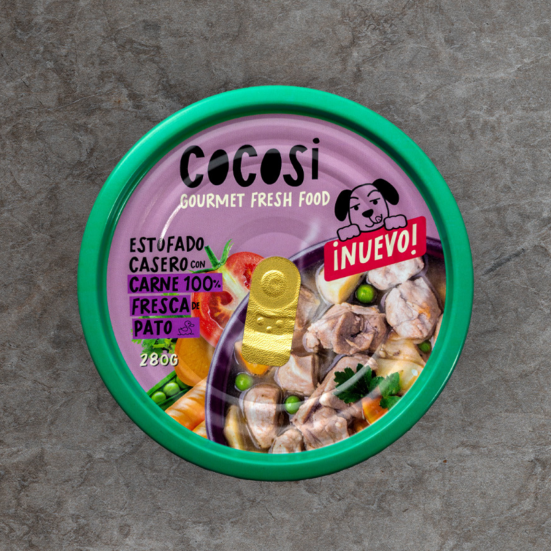 Cocosi Estofado casero carne 100% fresca de pato