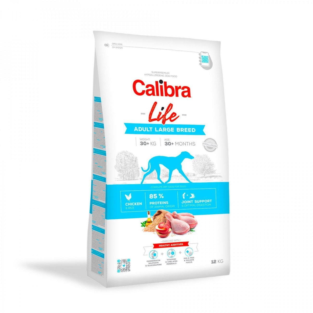 Calibra Dog Life Adult Large Breed Pollo para Perros Grandes — 12 kg