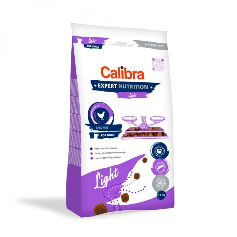 Calibra Dog Expert Nutrition Light para Perros con Sobrepeso — 12 kg