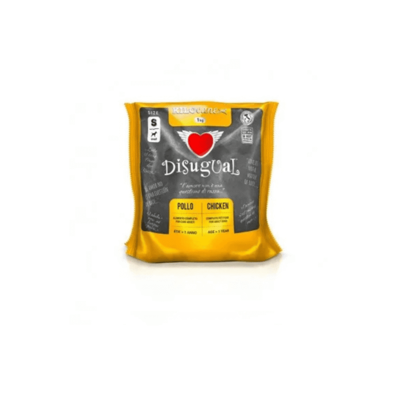 Disugual Pienso Monoproteico de Pollo para Perros Pequeños 1 kg