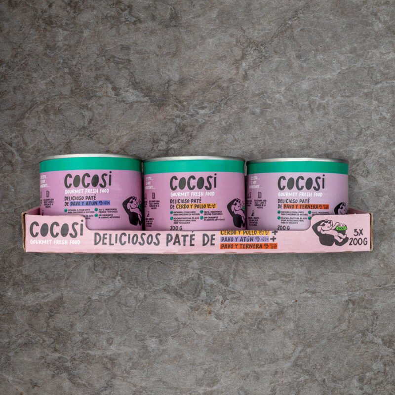 Cocosi Patés para perro multisabor