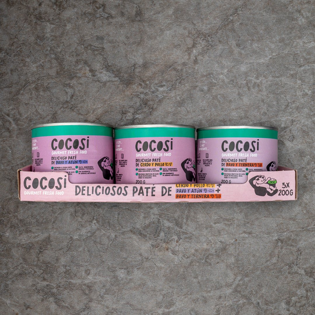 Cocosi Patés para perro multisabor