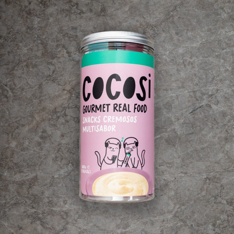 Cocosi Snack Cremoso para gato multisabor
