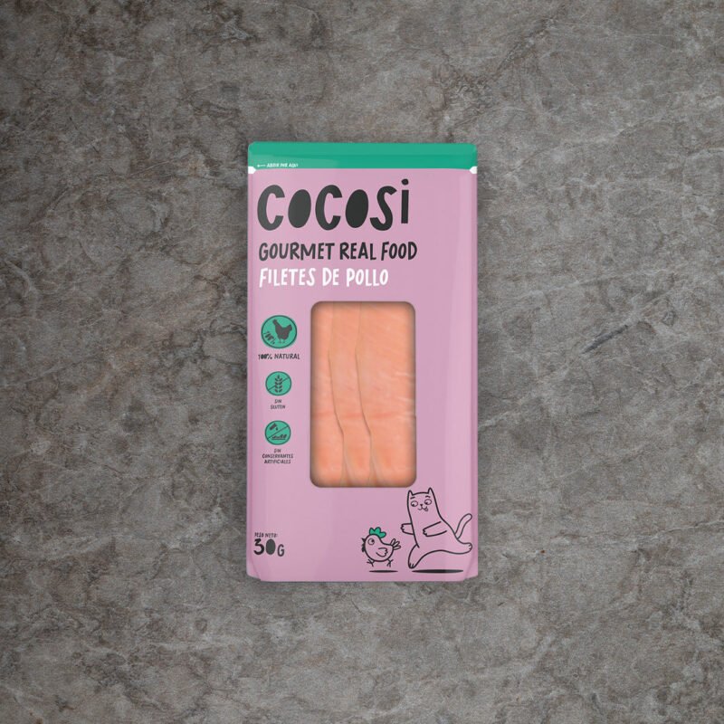 Cocosi Snack de gato lomo de pollo
