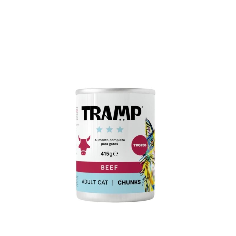 Tramp Cat Trozos de Ternera