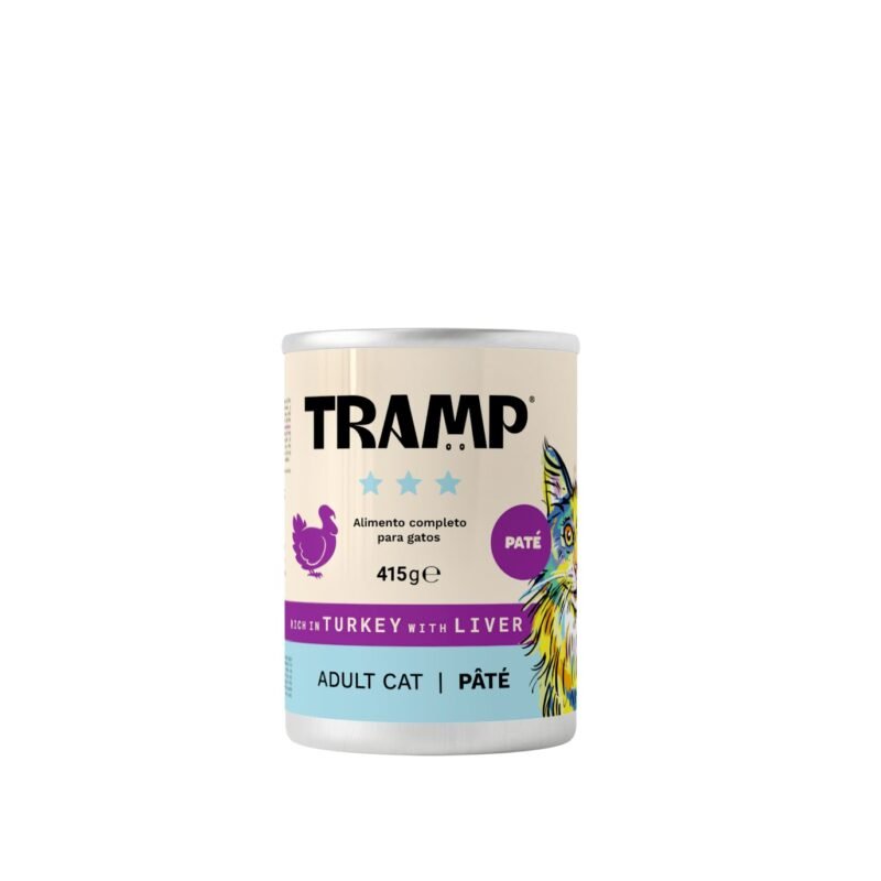 Tramp Cat Pate de Pavo e Higado
