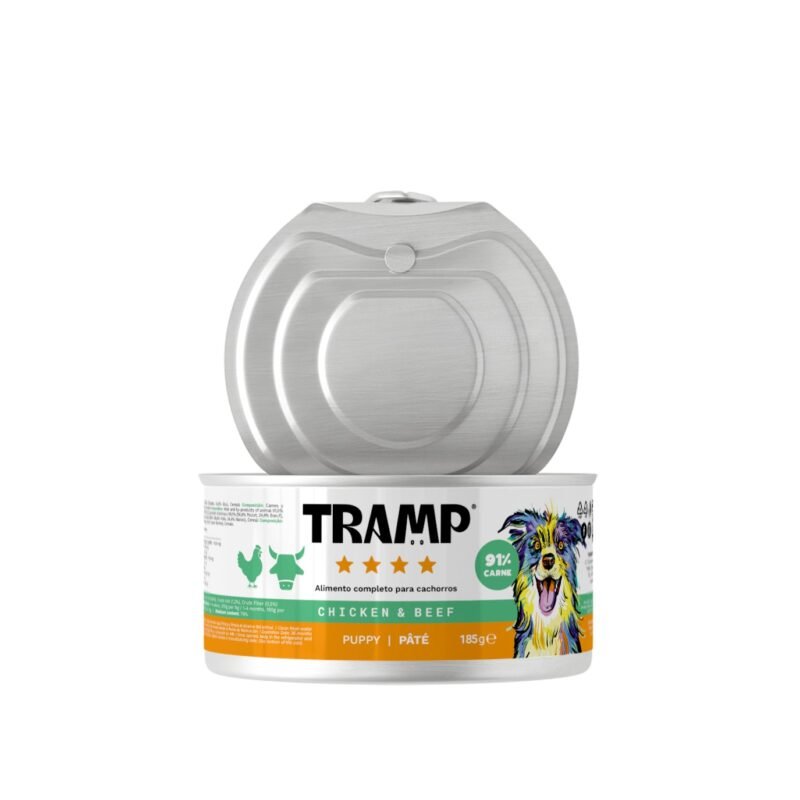 Tramp Pate Puppy de Pollo y Ternera