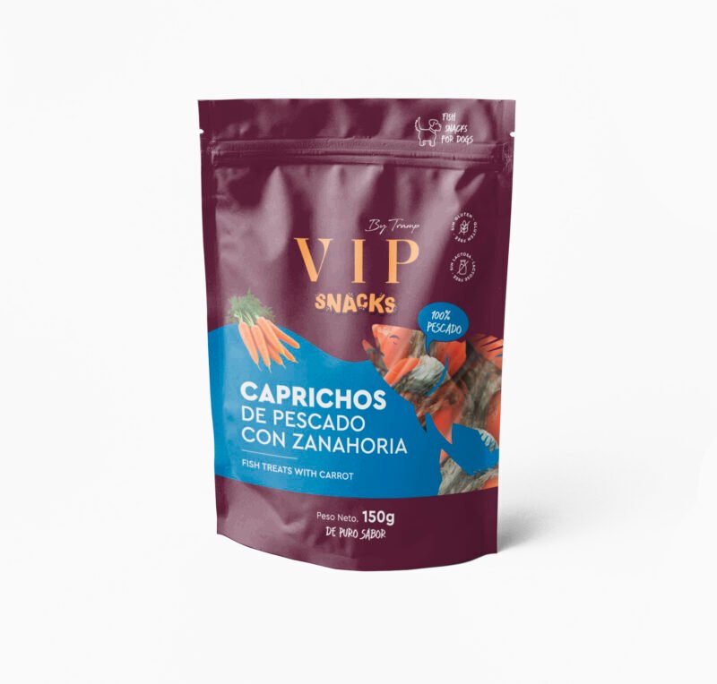 Tramp VIP Caprichos Pescado con Zanahoria