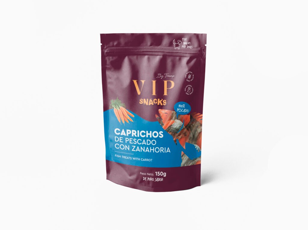 Tramp VIP Caprichos Pescado con Zanahoria