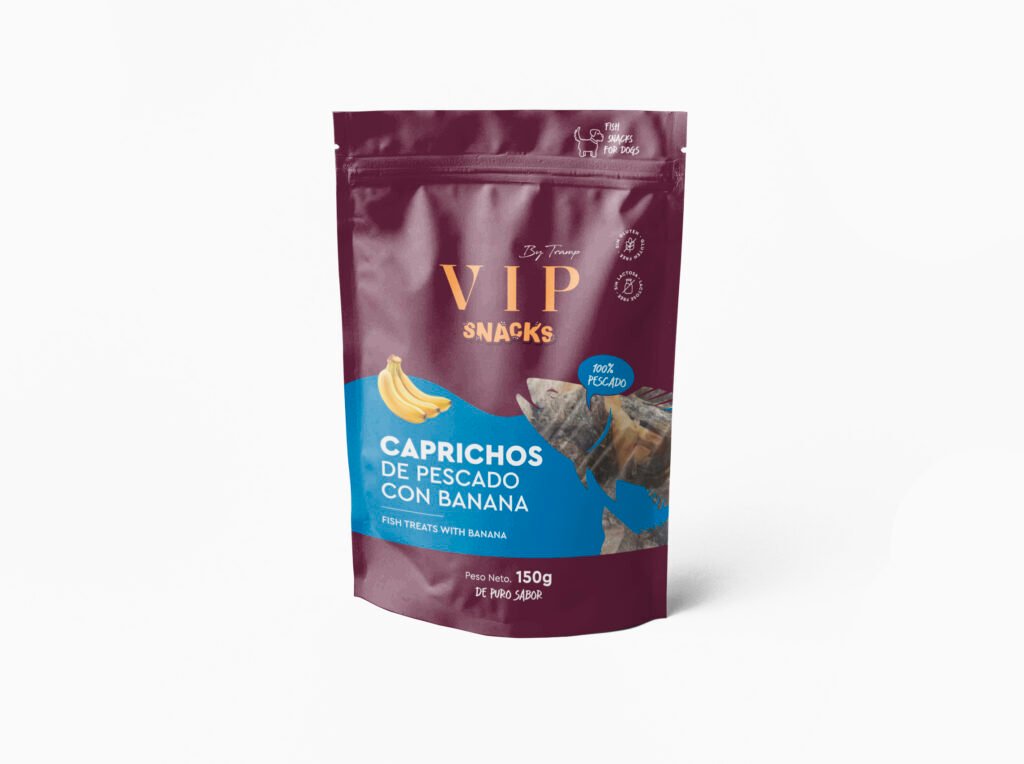 Tramp VIP Caprichos Pescado con Banana