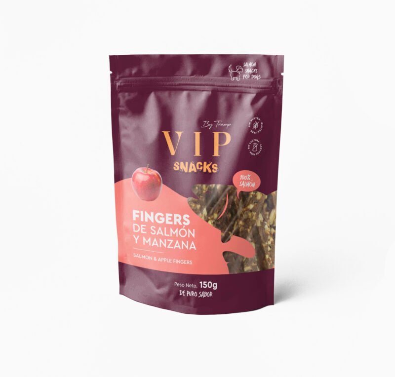 Tramp VIP Fingers Salmón & Manzana