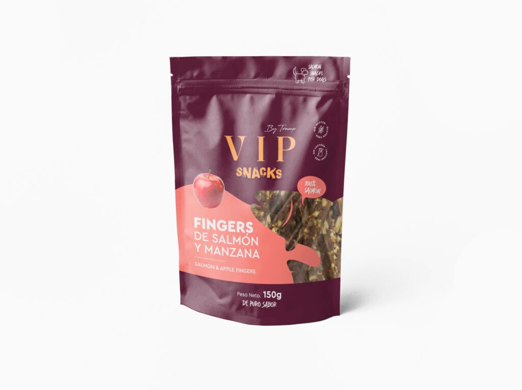 Tramp VIP Fingers Salmón & Manzana