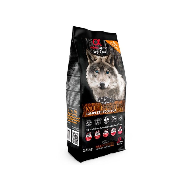 Alpha Spirit Multiprotein Semihúmedo Perro