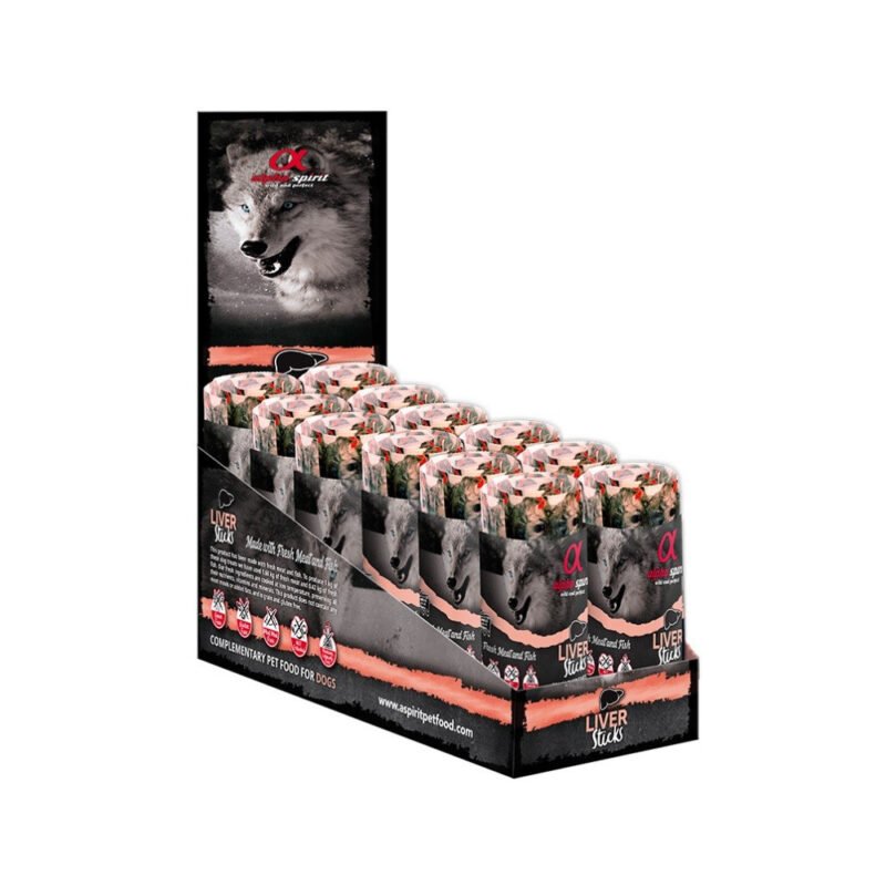 Alpha Spirit Ristra Hígado Para Perros