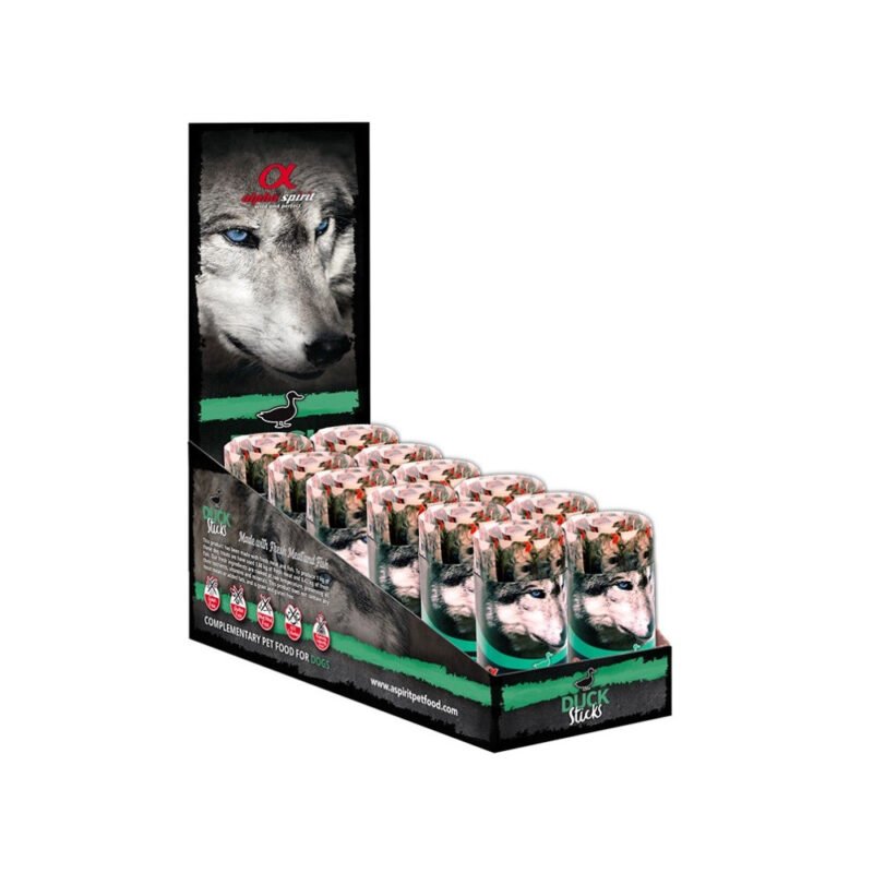 Alpha Spirit Ristra Pato Para Perros