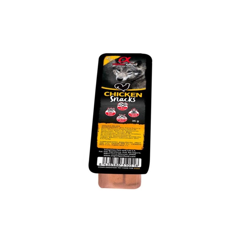 Alpha Spirit Snack Pollo Para Perros