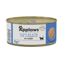 applaws lata gatos adultos atun y cangrejo 70 gr