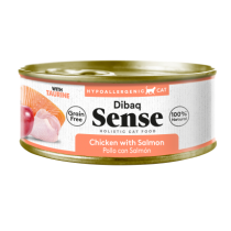 Dibaq Sense Gato Adult Grain Free Pollo con Salmón Latas