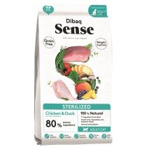 Dibaq Sense Gato Sterilized Grain Free Pollo y Pato 1,5 kg