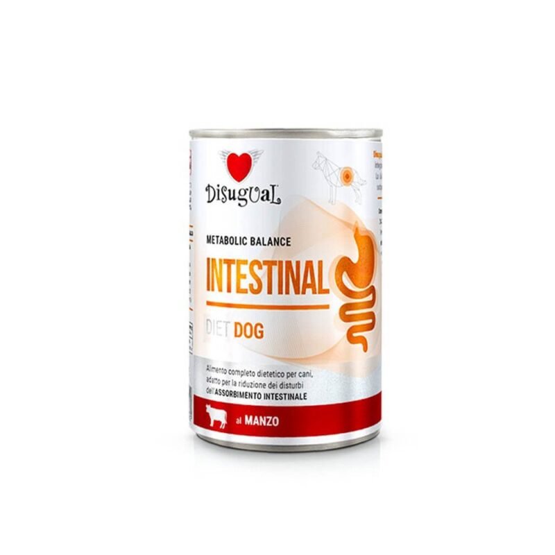 Disugual Diet Intestinal Ternera Lata para Perros