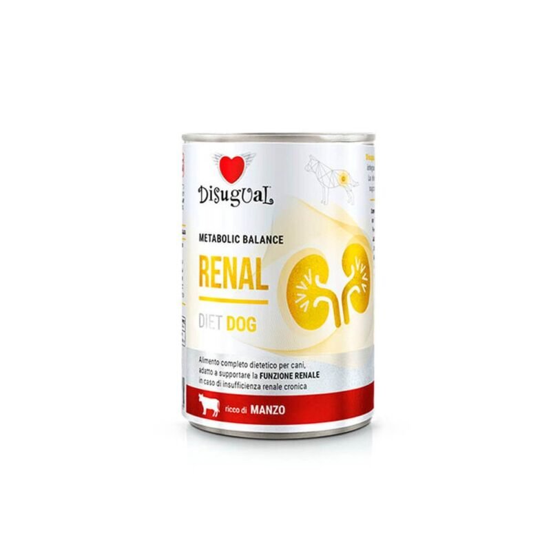 Disugual Diet Renal Ternera Lata para Perros