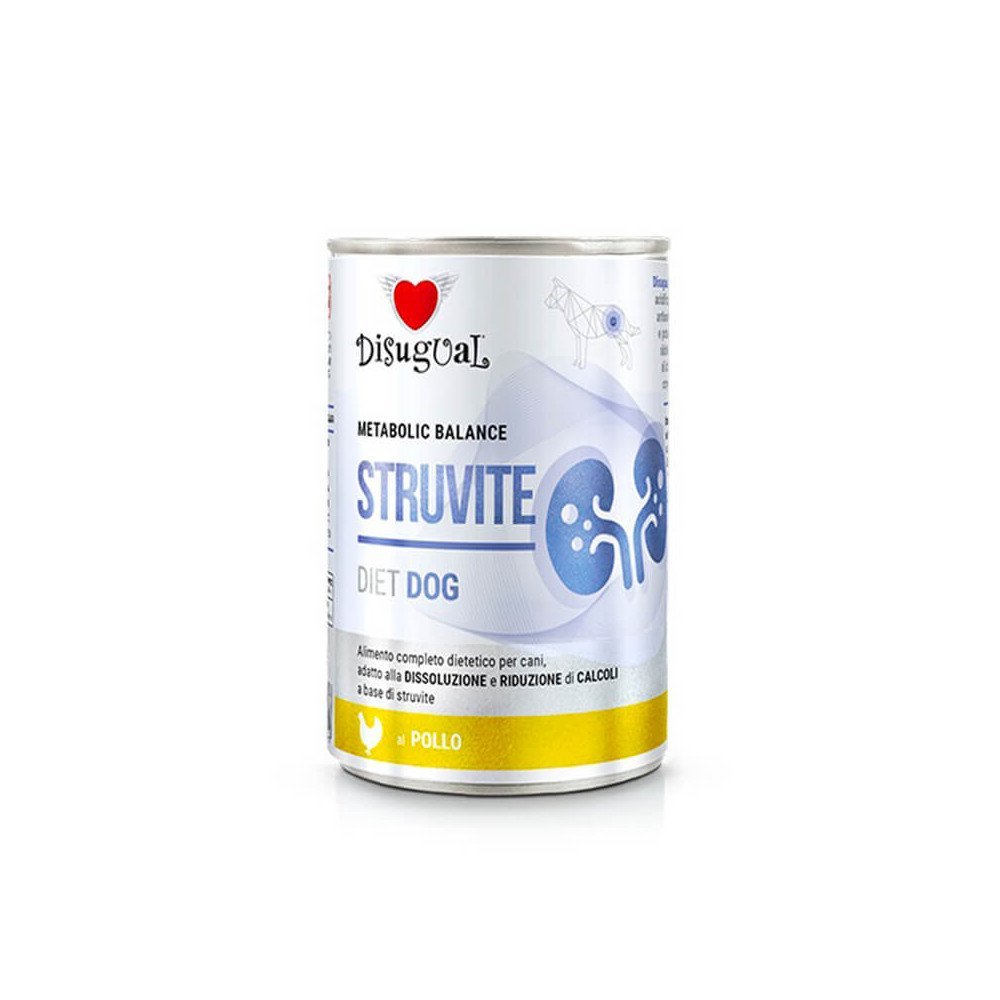 Disugual Diet Struvite Pollo Lata para Perros
