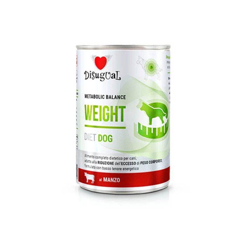 Disugual Diet Weight Ternera Lata para Perros