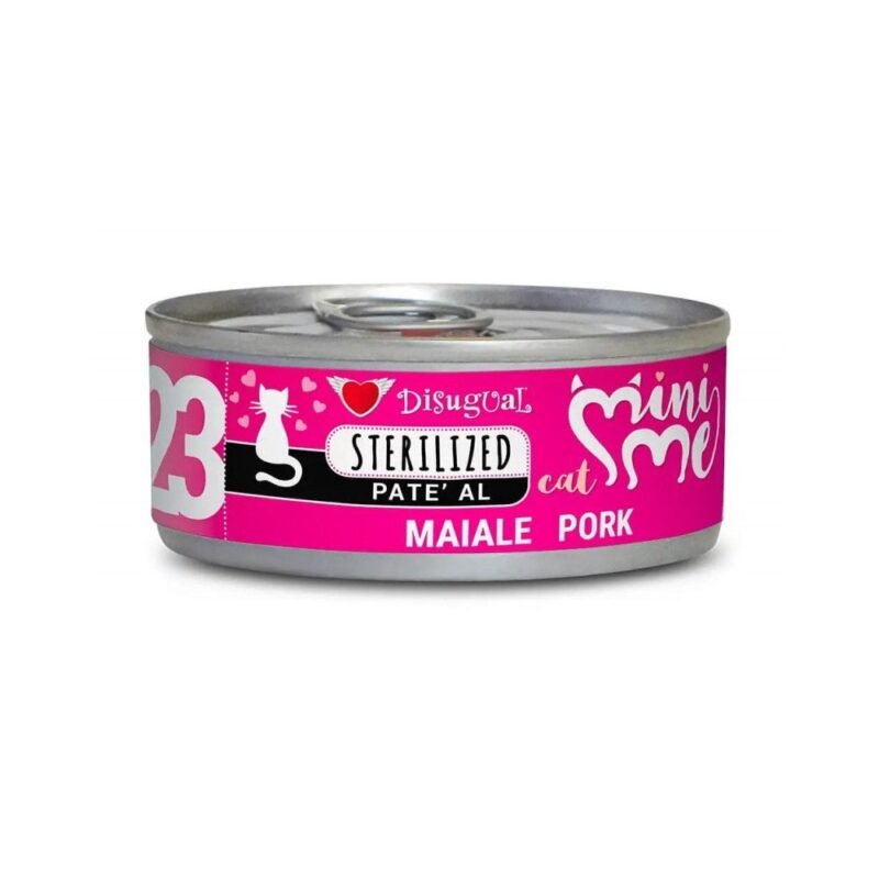 Disugual Mini-Me Sterilized Cerdo Latas para Gatos