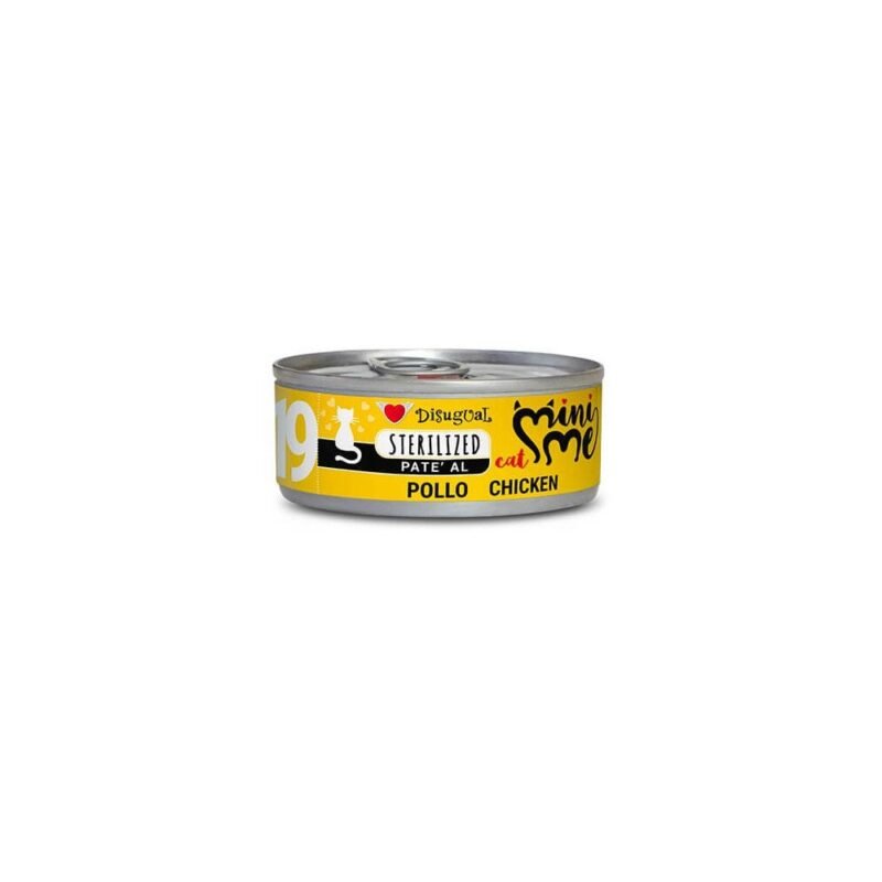 Disugual Mini-Me Sterilized Pollo Latas para Gatos